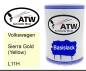 Preview: Volkswagen, Sierra Gold (Yellow), L11H: 500ml Lackdose, von ATW Autoteile West.
